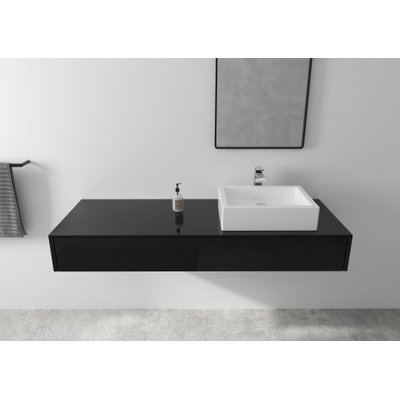 Hansgrohe Vernis Shape 1 greeps wastafelkraan - 230 zinc - met trekwaste - mat zwart