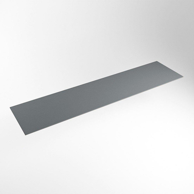 Mondiaz TOP 46 Topblad - 190x46x0.9cm - geschikt voor afdekplaat - Solid surface - Plata