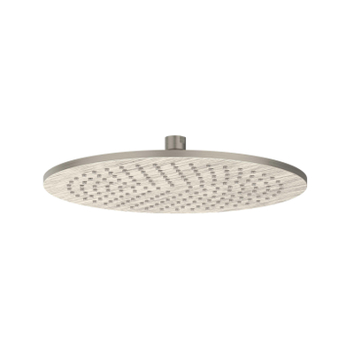 IVY Douche principale - moyen - 30cm - buses anti-calcaire - Nickel brossé PVD