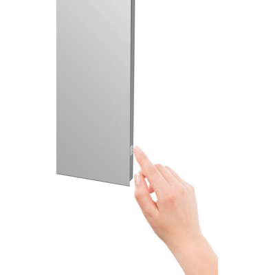 Plieger miroir 100x60cm avec éclairage LED intégré horizontal et chauffage