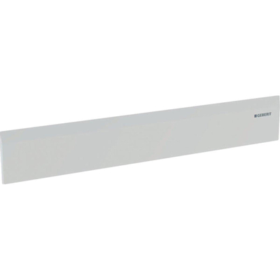 Geberit Kit d'habillage gouttière murale de douche amovible pour nettoyage blanc alpin