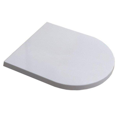 Royal Plaza Primo WC suspendu - 48.5cm - sans bride - racourci - avec abattant softclose - déclipsable - blanc mat