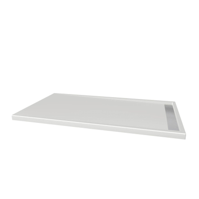 Xenz easy tray douchevloer 160x90x5cm rechthoek acryl wit