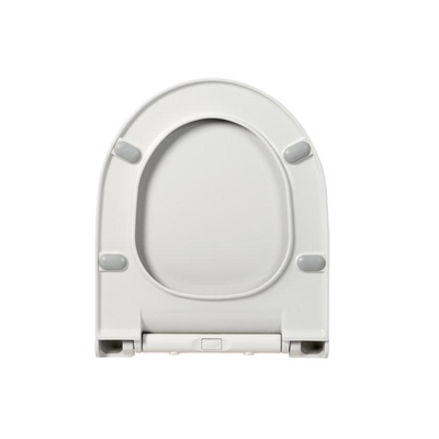 Plieger Lima closetzitting met deksel met softclose wit