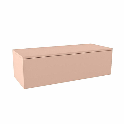 Mondiaz ALAN MODULE Wastafelonderkast - 100x45x30cm - 1 lade - push to open - Rosee