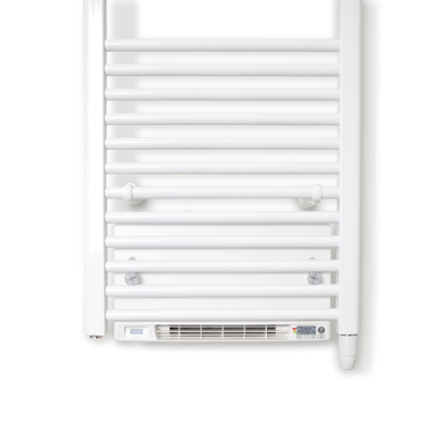 Stelrad Dahlia E-Vento Radiateur électrique - 120x50cm - 1550 watts - avec soufflerie - blanc brillant