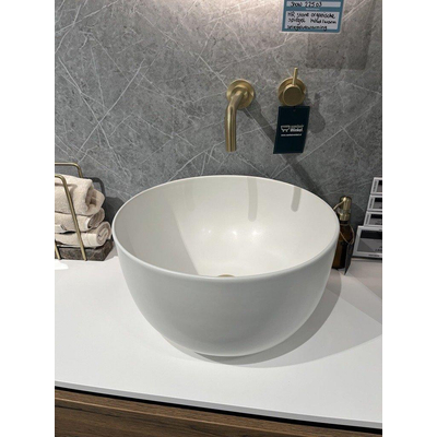 HR badmeubelen Alto Waskom - 40x40x24cm - keramiek wit mat - OUTLET UDEN