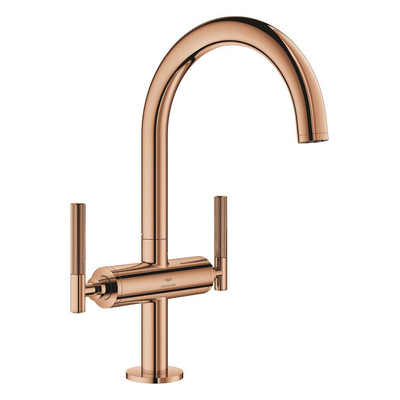 Grohe Atrio private collection L-size wastafelmengkraan z/grepen warm sunset