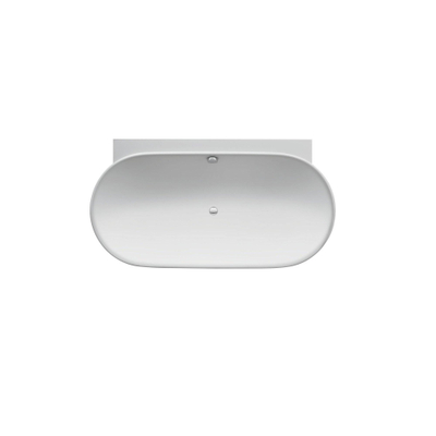 Duravit Quadroval badafvoer en overloopcombinatie - met waste - hoogglans chroom