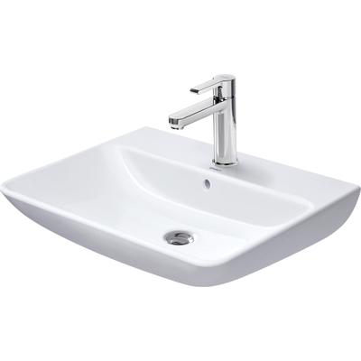 Duravit Me by starck lavabo 65x49 cm. 1x trou de robinet avec trop-plein blanc