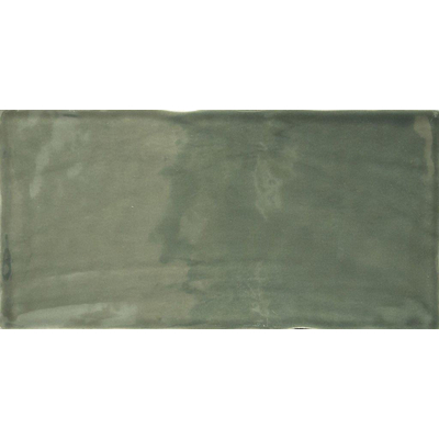 Cifre cerámica olive 12.5x25 vert brillant carreau de mur