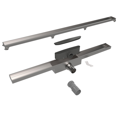 Easy Drain Compact caniveau de douche carrelable ws 30mm 90cm simple