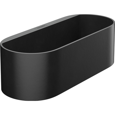 Hansgrohe Wallstoris Opbergbakje - 25x7x10cm - mat zwart