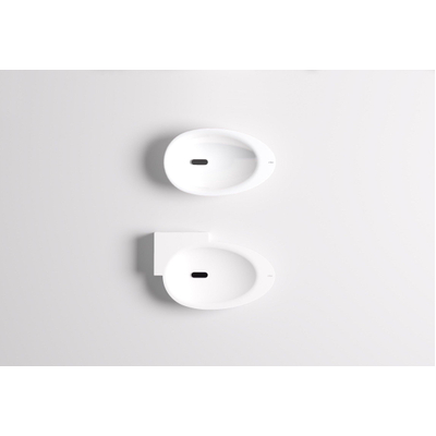 Clou First fonteinkom 38.8x24.6cm kraangat links Aluite Wit mat