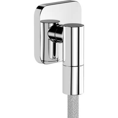Hansgrohe FixFit Fine Q wandaansluitbocht - chroom