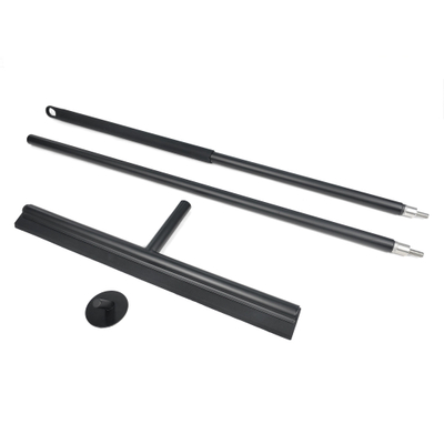 Saniclass Dual Vloerwisser - inclusief haak - mat zwart SHOW23949
