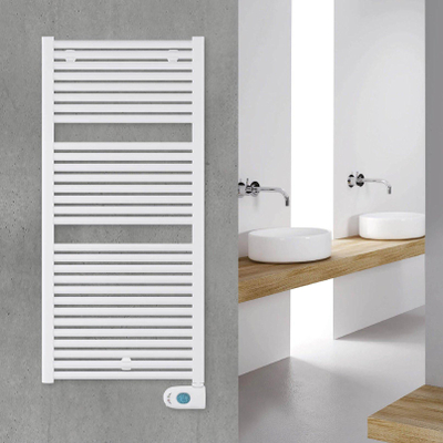 DRL E-COMFORT Claudia Elektrische Badkamerradiator - 76.3x40cm - 400watt - wit