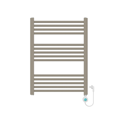 Rosani Avant radiateur électrique - 80x60cm - 400 watts - taupe