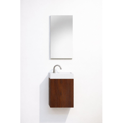 GO by Van Marcke Vikos fonteinset - 40cm - deur rechts - kraangat links - walnut afterglow