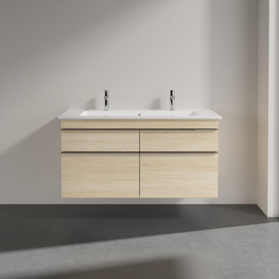 Villeroy & Boch Venticello wastafelonderkast 115.3x59cm 4x lade iep impresso