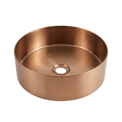 Saniclass ONE vasque a poser 36x11cm inox cuivre brosse