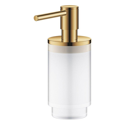 Grohe essentials distributeur de savon en verre avec support brossé warm  sunset - SW98939 / SW98931 