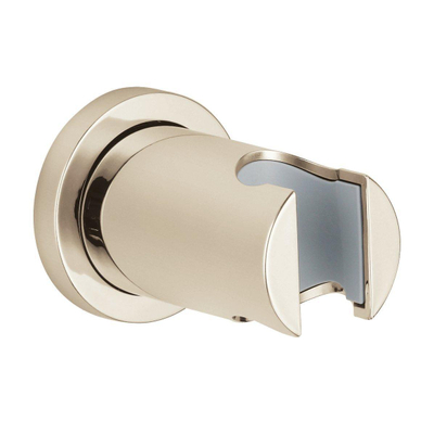 GROHE Rainshower Support de douchette murale - non réglable - rosace ronde - nickel