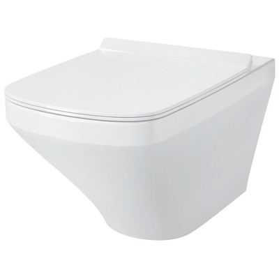 Duravit DuraStyle hangtoilet – Rimless – verdekte bevestiging – diepte 54 cm – glans wit