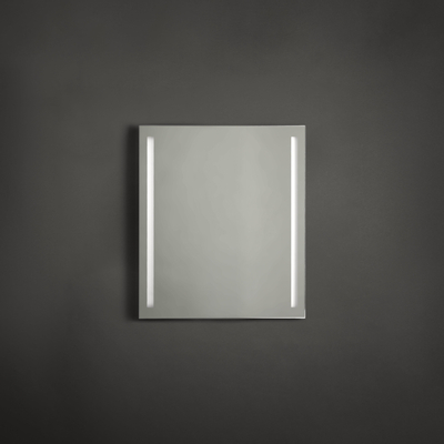 Adema Squared badkamerspiegel 60x70cm met verlichting links en rechts LED met spiegelverwarming en sensor schakelaar