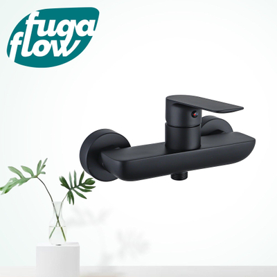 FugaFlow Efficiente Sobrado douchekraan opbouw zwart - Black Friday -