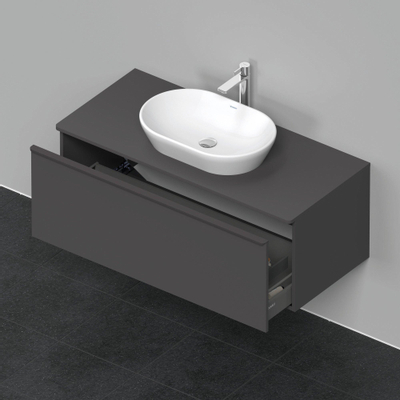 Duravit D-neo Meuble sous vasque 120x55x45.9cm 1 tiroir Graphite mat