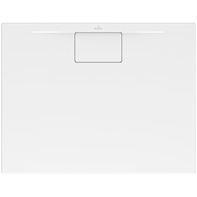 Villeroy & Boch Architectura Metalrim receveur de douche - acrylique rectangulaire 90x75x1.5cm - blanc alpin