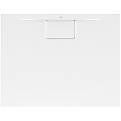 Villeroy & Boch Architectura Metalrim Receveur de douche rectangulaire 100x80x1.5cm acrylique blanc alpine