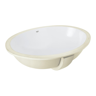 Grohe Bau/Euro Onderbouwwastafel - met overloop - 56x42cm - wit