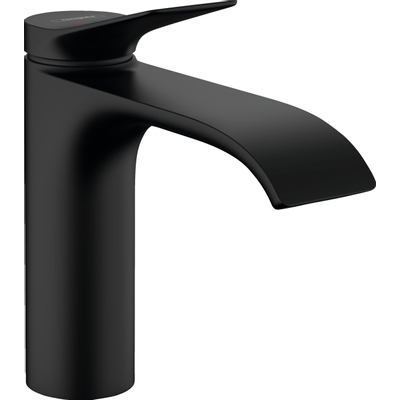 Hansgrohe VIVENIS Eengreeps wastafelmengkraan - 110 - coolstart - met PopUp - trekwaste - mat zwart