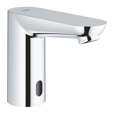 GROHE Euroeco Cosmopolitan E waterbesparende wastafelkraan infrarood zonder menging met trafo 230V chroom OUTLETSTORE