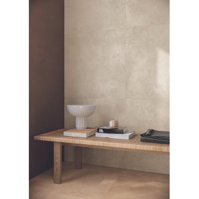 Fap Ceramiche Summer wand- en vloertegel - 80x80cm - gerectificeerd - Natuursteen look - Brezza zijdeglans (beige)