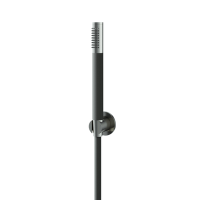 Hotbath Archie Handdouche - met wandsteun en doucheslang 1.5 mtr (t - b - v opbouwkranen) IX RVS316 - RVS 316