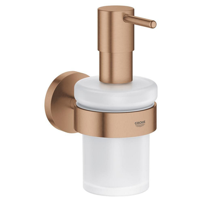 GROHE Start zeepdispenser - met houder - geborsteld warm sunset (koper)