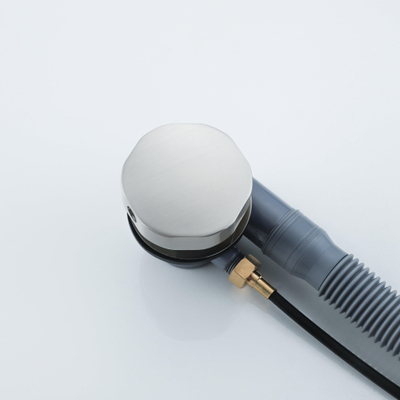 FugaFlow Eccelente Acces Badafvoercombinatie - draaibediening - verlengd - geborsteld RVS