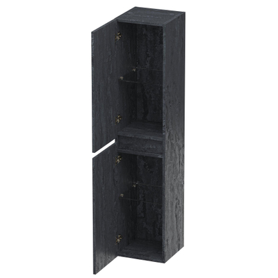 BRAUER Joy badkamerkast - 160x35x35cm - 2 deuren - greeploos - links- of rechtsdraaiend - Damascus