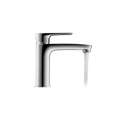 Duravit B.1 1 greeps wastafelmengkraan - 175x42x169mm - hoogglans chroom