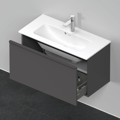 Duravit D-neo Meuble sous vasque 81x37.2x44cm 1 tiroir Graphite mat