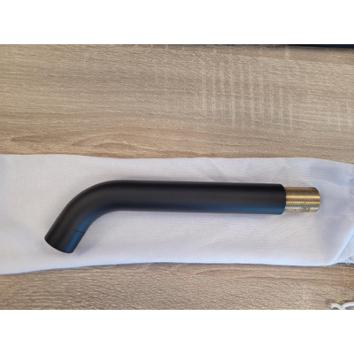 Fortifura Calvi uitloop los tbv van inbouw wastafelmengkraan SW377860 Geborsteld RVS PVD (RVS) OUTLETSTORE