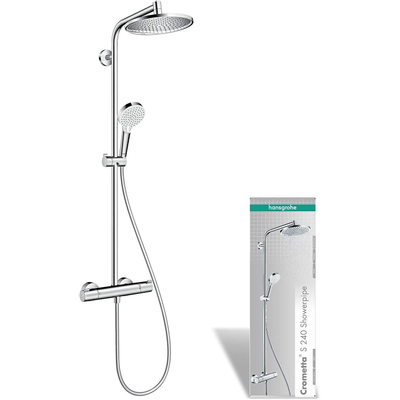 Hansgrohe crometta s 240 tuyau de douche à 1 jet avec thermostat chromé d'occasion