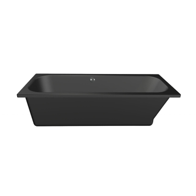 Xenz Aruba Baignoire - 170x75x48 - bonde centrale - acrylique - ebony