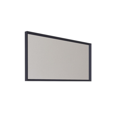 Allibert delta miroir 120x60cm avec cadre bleu de prusse