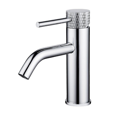 Wiesbaden Ribbd Mitigeur lavabo avec coldstart chrome