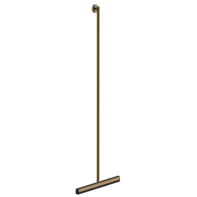 Wiesbaden Alonzo Vloerwisser - 42x115cm - met ophanghaak - PVD - geborsteld koper
