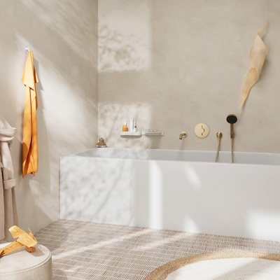 Hansgrohe DuoTurn S Inbouw mengkraan - voor 2 functies - geborsteld brons